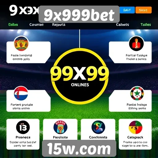 Características principais do site 9x999bet